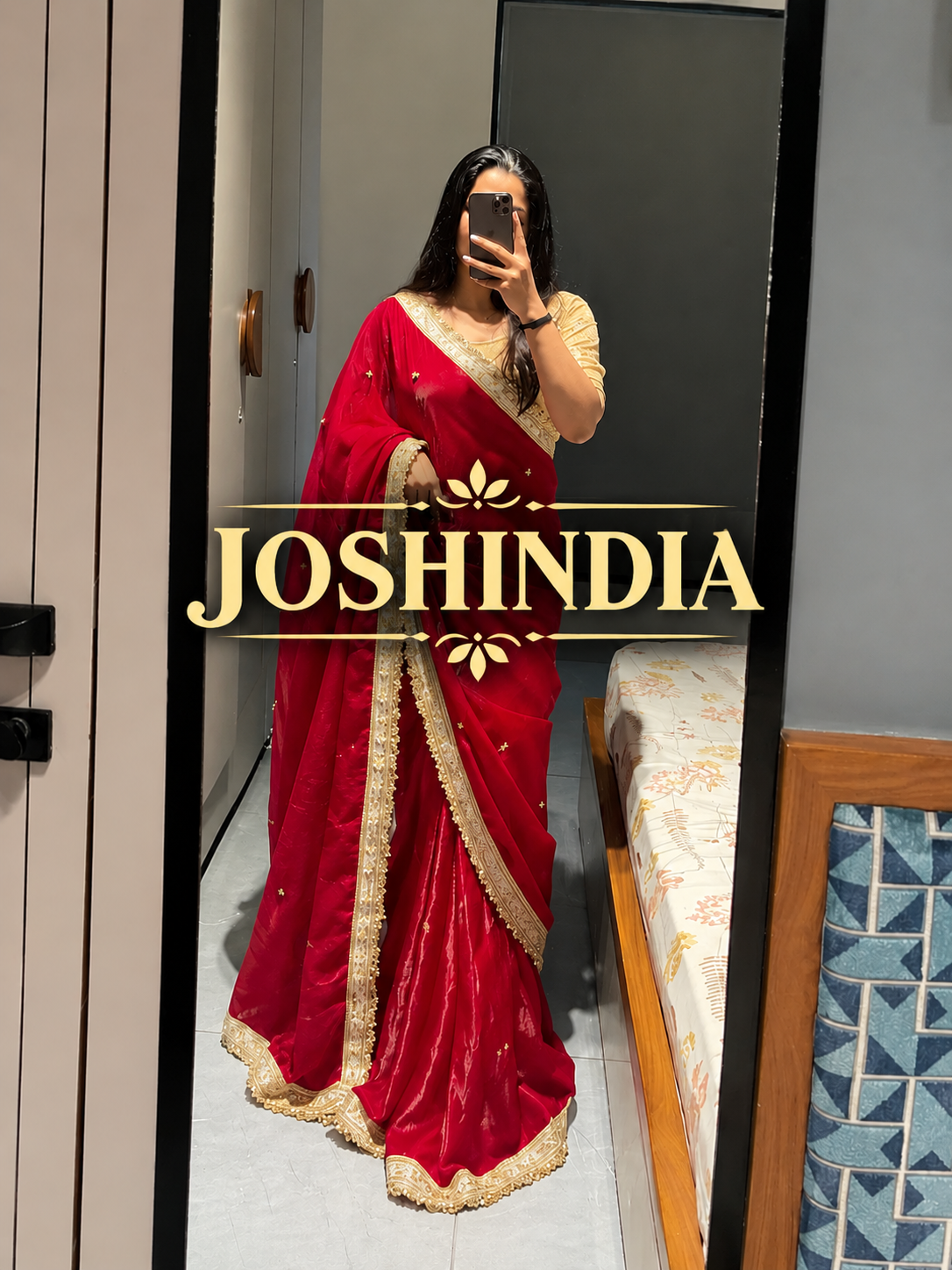 Viral Ghunghroo saree