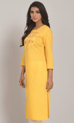 Buy From Latest Range of Yellow Kurtas Online - Joshindia