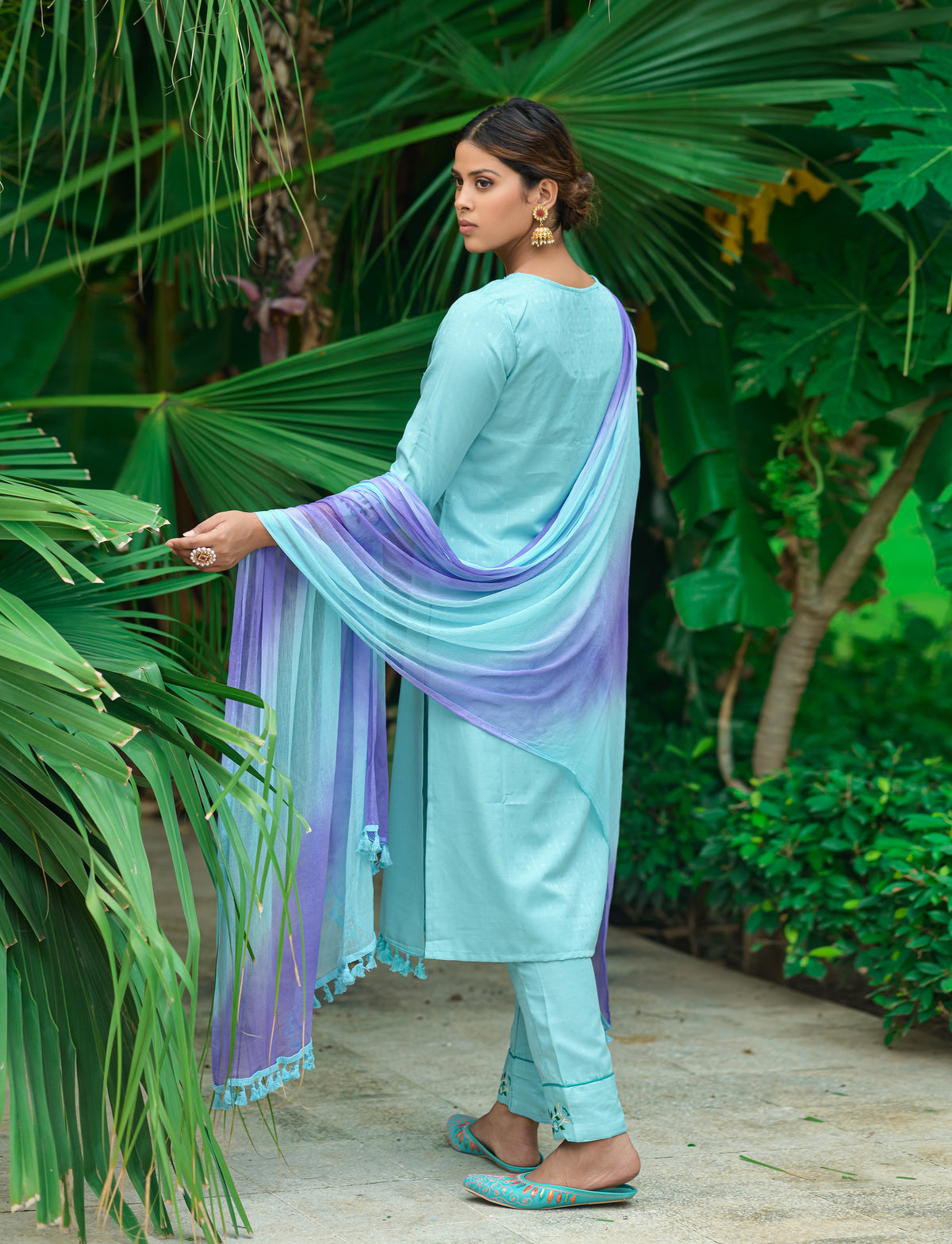 Buy Trendy Blue Kurtas Online in India - Joshindia