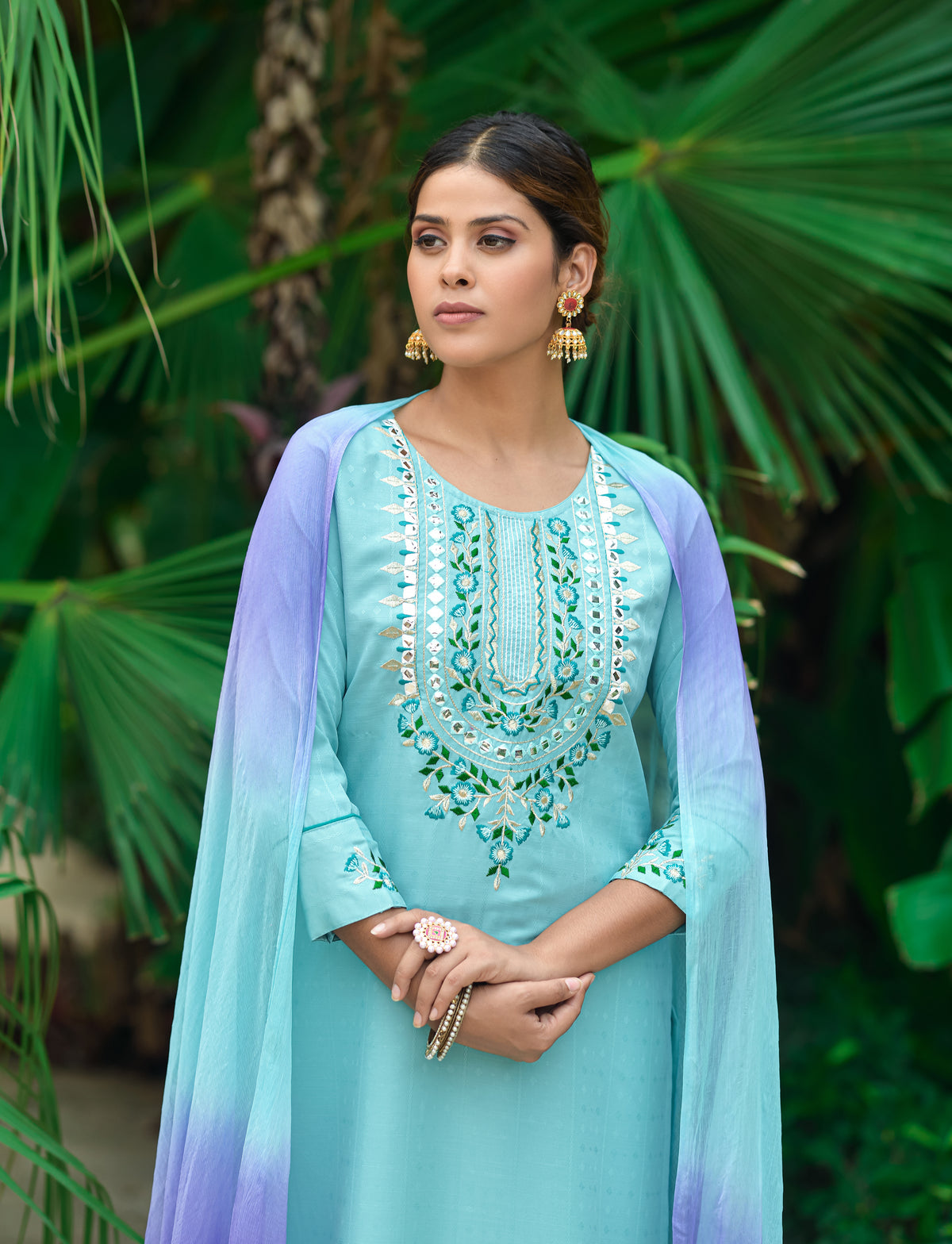 Buy Trendy Blue Kurtas Online in India - Joshindia