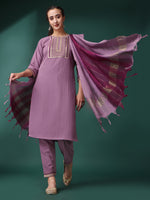 Buy Trendy Purple Kurtas Online in India - Joshindia