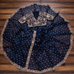 Buy Trendy Navy Blue Saree Online in India - Joshindia