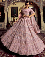 Buy Latest Indian Designer Pink Lehenga Cholis Online - Joshindia