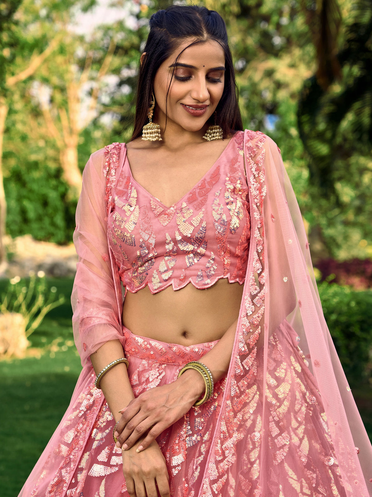 Buy Designer Lehengas for Women Online - Joshindia