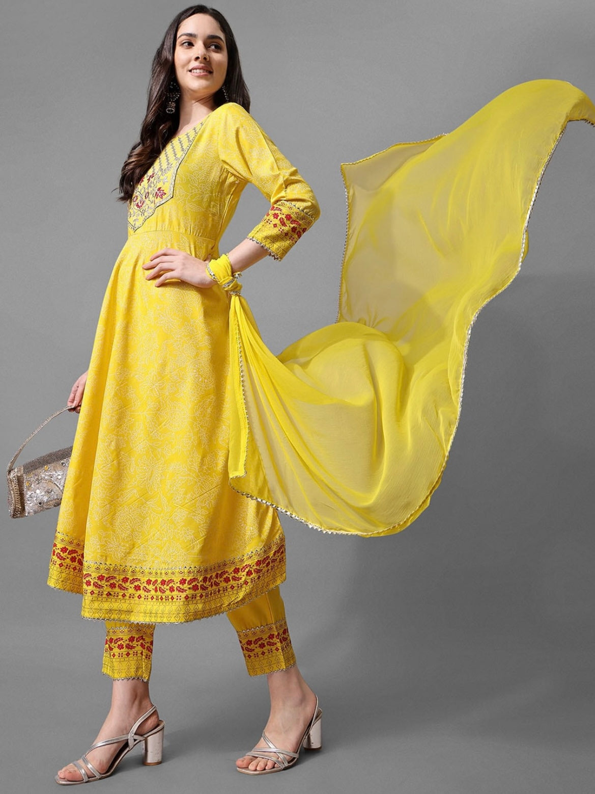 Buy Latest Yellow Kurti Designs Online - Joshindia
