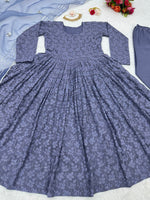 Buy Navy Blue Blue Kurtas Sets online in India - Joshindia
