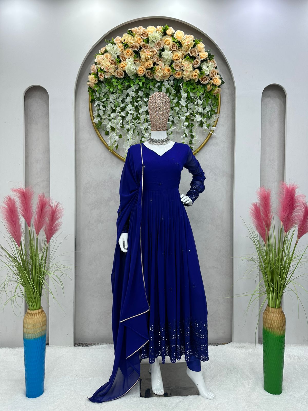 Buy Blue Kurtas Sets online in India - Joshindia