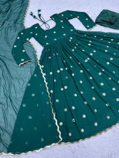 Buy Latest Green Color Lehenga Choli Online at Best Price - Joshindia