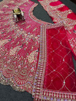 Pink Color Designer Embroidery Lehenga Choli