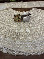 White Color Designer Butterfly Net Lehenga Choli for Women