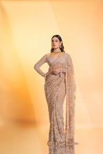 Trending Bollywood Sequin Saree in Butterfly Net with Heavy Embroidery Blouse