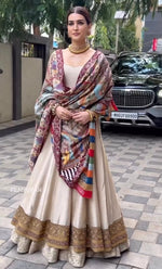 Bollywood Designer Crop Top Lehenga with Dupatta Online - Joshindia