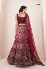 Trendy Burgundy Designer Lehenga Choli At Best Price - Joshindia