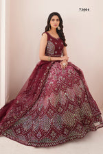 Trendy Burgundy Designer Lehenga Choli At Best Price - Joshindia