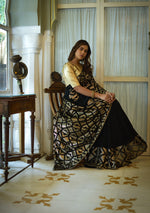 Black Saree - Black Designer Sarees Online - JOSHINDIA - Joshindia