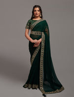 Green Saree - Buy Latest Green Colour Sarees Online - JOSHINDIA - Joshindia