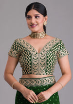 Green Saree - Buy Latest Green Colour Sarees Online - Joshindia