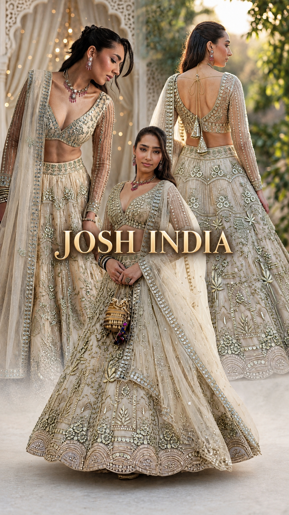 Premium Soft Net Sequins Flared Lehenga Choli Dupatta Set