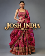 Organza Embroidered Lehenga Choli with Dupatta Set