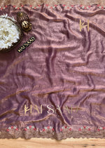 Light Purple Color Designer Silk Saree