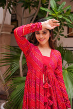 Stylish Pink three piece set - Joshindia