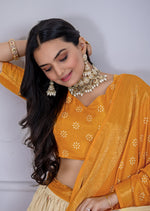 Yellow Color Designer Lehenga Choli