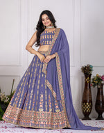 Light Purple Color Designer Lehenga Choli