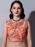 Buy Trendy Orange Saree Online in India - JOSHINDIA - Joshindia