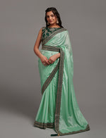 Buy Pista Green Sarees Online In India At Best Price Offers - JOSHINDIA - Joshindia