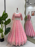 Baby Pink Color Designer Lehenga Choli