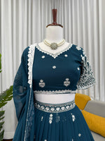 Heavy Boutique Designer Faux Georgette Lehenga Choli