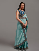 Buy Sky Blue Sarees Online at Best Prices - JOSHINDIA - Joshindia
