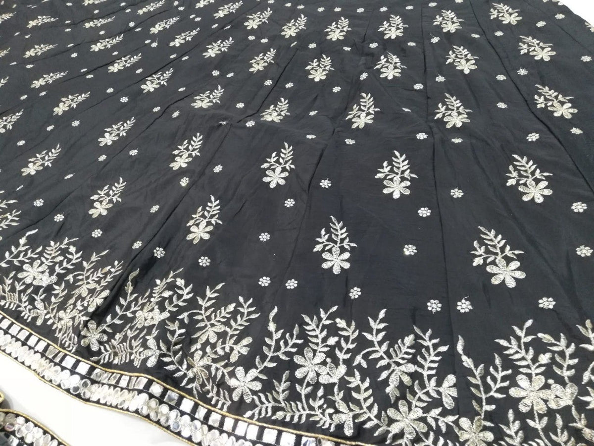 Buy Trendy Black Color Lehenga Choli Online in India