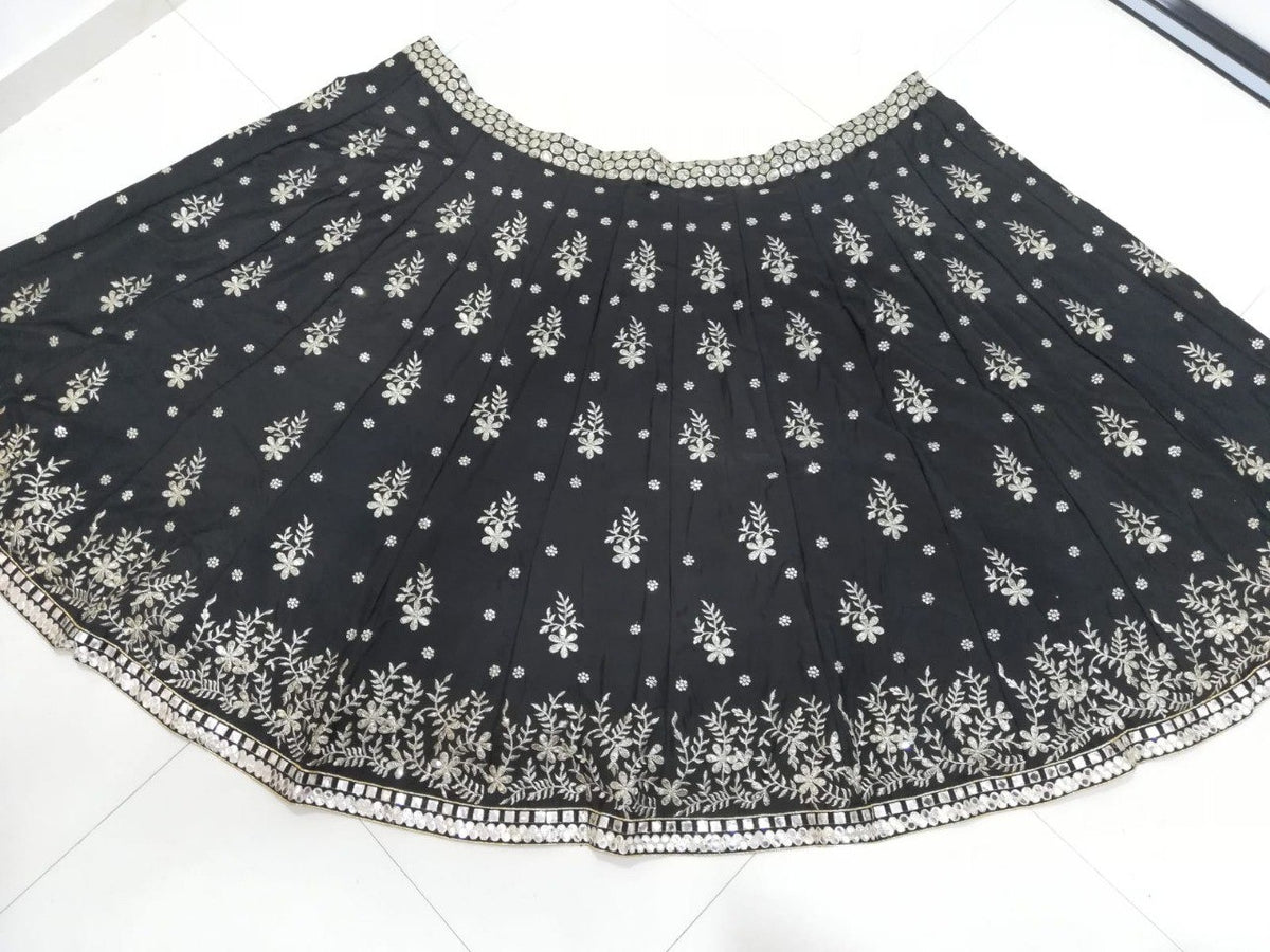 Buy Trendy Black Color Lehenga Choli Online in India