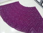 Purple Color Designer Party Wear Lehenga Choli