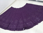 Purple With Pink Color Designer Lehenga Choli