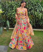 Multi Color Designer Lehenga Choli