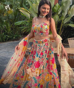 Multi Color Designer Lehenga Choli