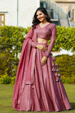 Gajari Color designer Party Wear Lehenga Choli