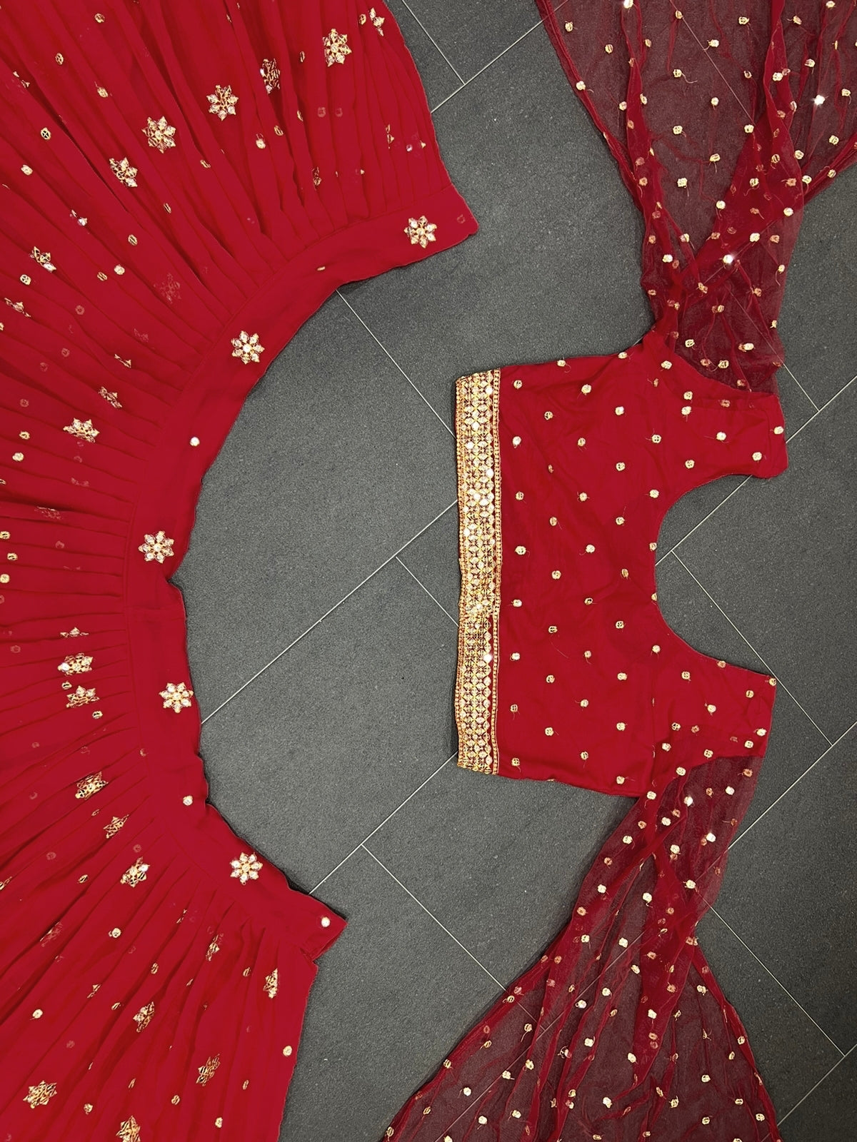 Buy Red Color Most Trending Designer Lehenga Choli At Best Price - Joshindia