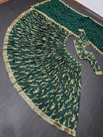 Buy Trendy Green Lehenga Choli Online in India - Joshindia