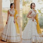 Buy Latest White Color Lehenga Choli Online - Joshindia