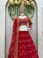 Buy Red Bridal Lehenga online at Best Prices in India - Joshindia