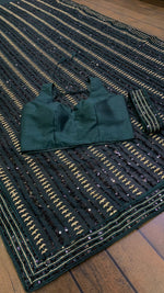 Green Color Latest Designer Saree At Best Price - Joshindia