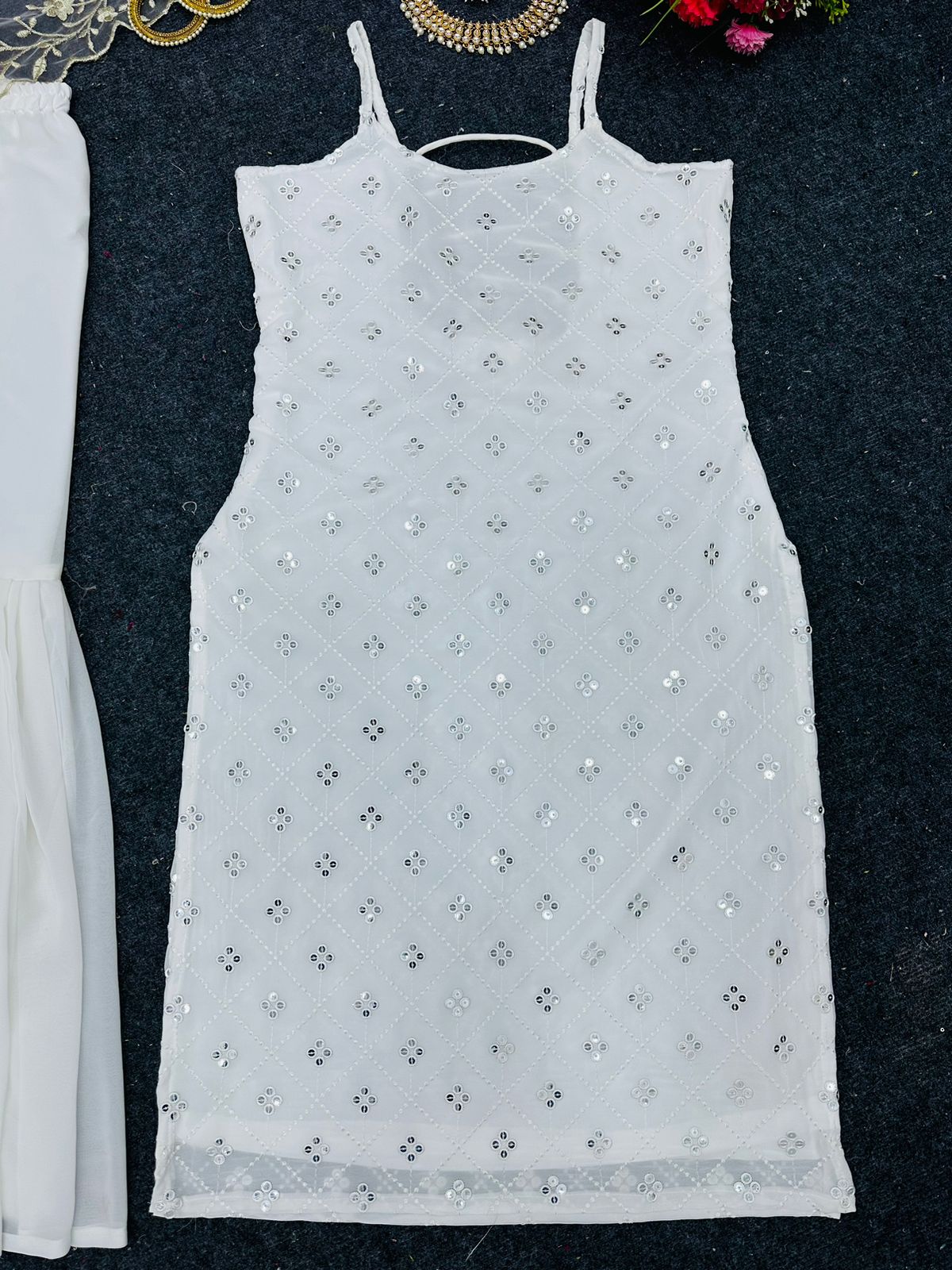 Buy Trendy White Sharara Online in India - Joshindia