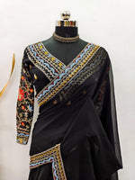 Buy Black Saree Online in India at low prices - Joshindia