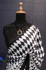 Buy Black Saree Online at Best Prices In India - Joshindia