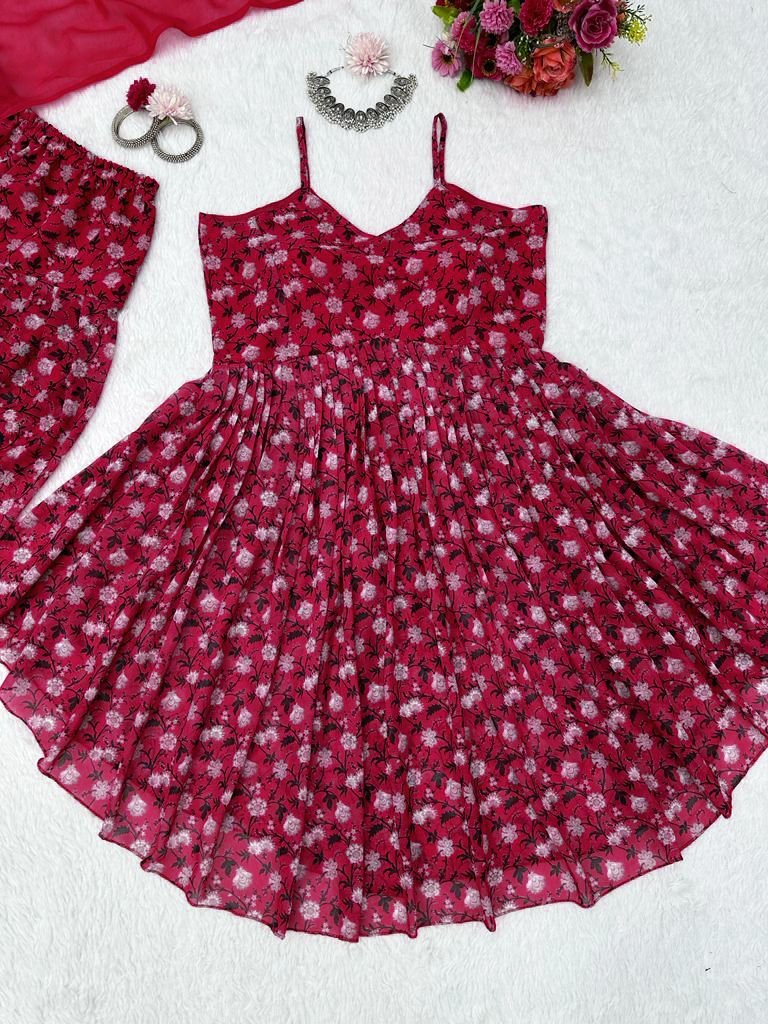 Buy Maroon Color Indo Western Kurta for Women - Joshindia