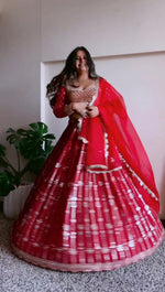 Buy Trendy Red Lehenga Choli Online in India - Joshindia
