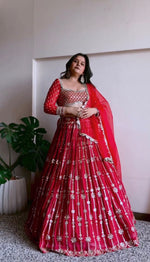Buy Trendy Red Lehenga Choli Online in India - Joshindia